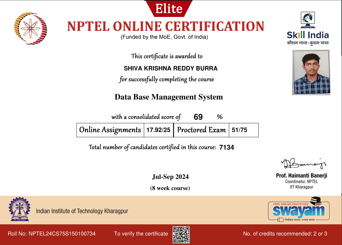 Data Base Management System